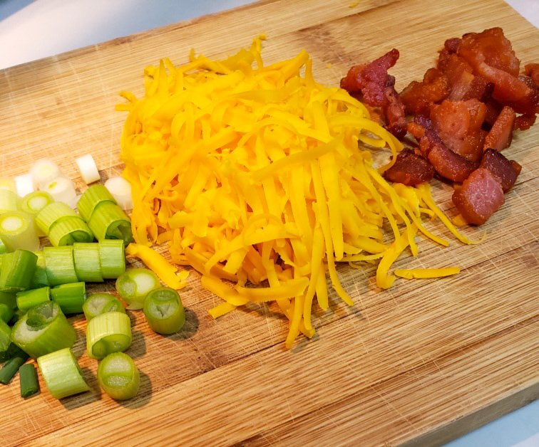 Toppings for Loaded Baked Potato Soup